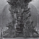 El Trono de Hierro. Imagen: Marc Simonetti / Penguin Random House